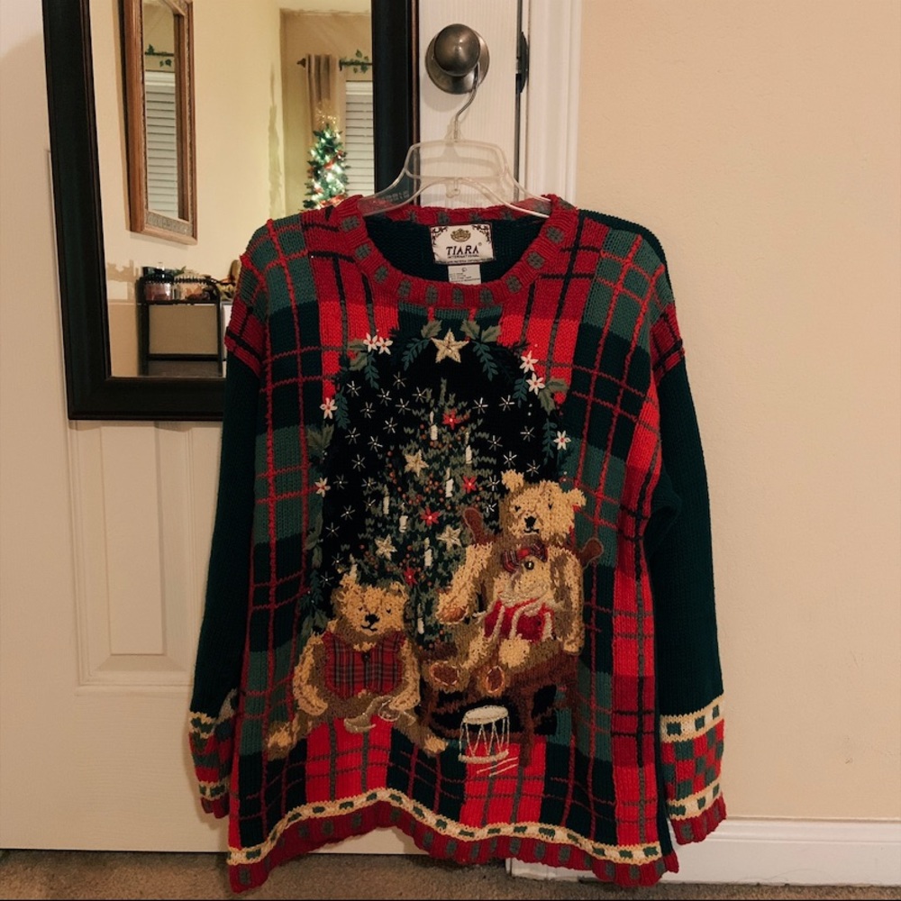 1998 Tiara International Christmas Sweater